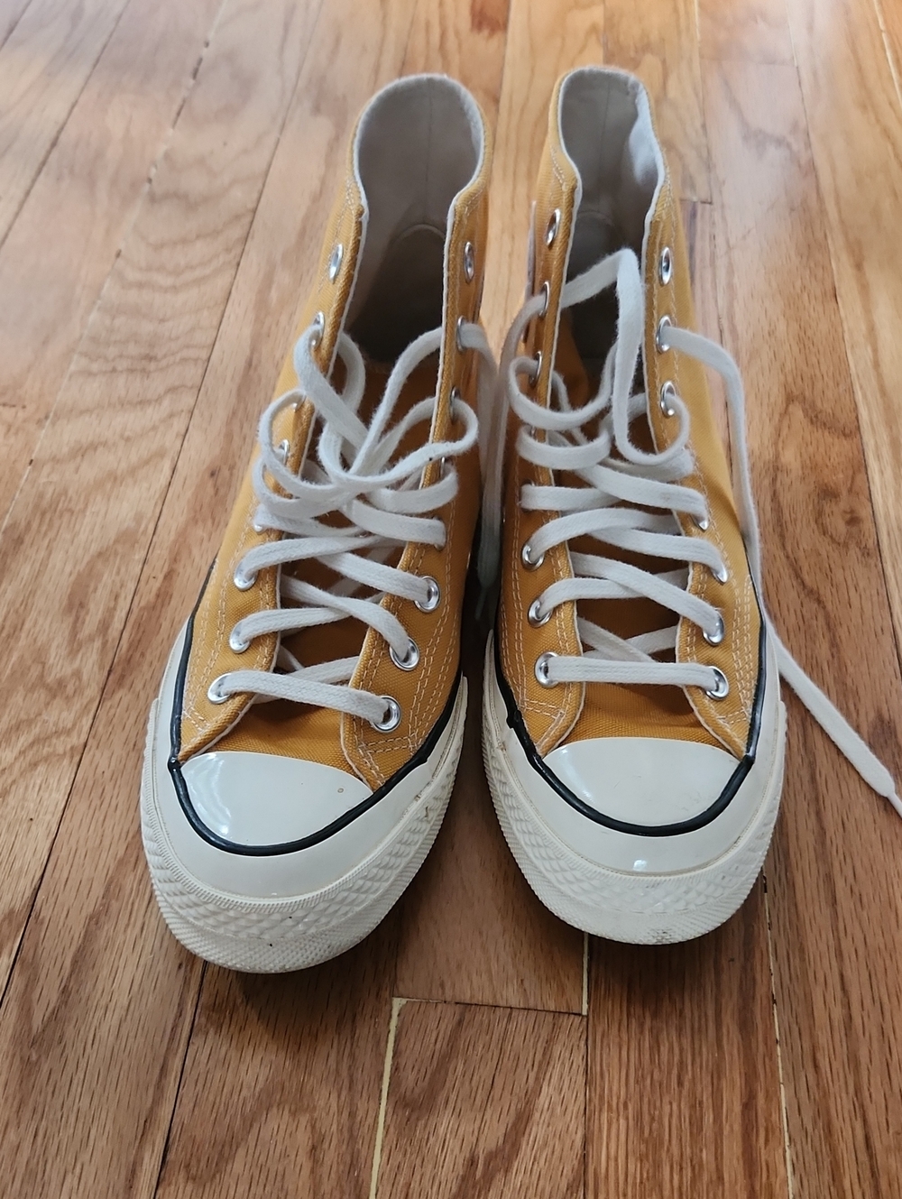 Converse Chuck Taylor Mustard Yellow High Tops Women's 9 / Men's 7